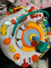 谷雨玩具（充电版）儿童游戏桌玩具桌0-1岁婴幼儿多功能早教学习桌婴儿宝宝声光玩具1-2周岁儿童节礼物 充电版：谷雨和谐号游戏桌+宝丽7面体益智屋 实拍图