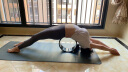 一梵（YOGAYF） 一梵瑜伽轮 初学者开肩美背后弯瑜伽圈 健身防滑普拉提圈大号 黑色 晒单实拍图