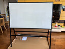 BBNEW 90*150cmA型白板写字板支架式稳固书写家用教学/会议办公培训可折叠升降黑板 NEWF90150 实拍图