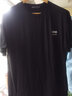 JEEP SPIRIT吉普短袖T恤男夏季新款棉质圆领薄款休闲纯色大码体恤上衣宽松 9010黑色 3XL /155-170斤 实拍图