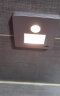 雷士（NVC）地脚灯人体感应嵌入式小夜灯86型追光过道走廊灯氛围-银灰感应款 实拍图