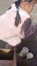 格子熊（GEZIXIONG）宝宝地板鞋秋冬儿童防滑软底隔凉学步鞋加厚套室内地板鞋婴儿鞋袜 2双女宝色（兔子萝卜) 14.5 cm内长（L码 参考1.5-2.5岁) 实拍图