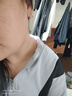 银瑜 简约足银针耳环高级感耳骨钉睡觉免摘养耳洞耳钉生日情人节礼物 10mm耳圈一对[适合耳垂] 实拍图