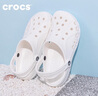 CROCS卡骆驰洞洞鞋男鞋女鞋夏季新款经典克骆格户外男士沙滩鞋凉鞋拖鞋 10126-100贝雅/白色（尺码偏大） 37 -38(230mm) 实拍图