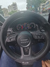 皆酷奥迪A6L方向盘套冬季A4LQ5L方向盘保护套A3LQ2LQ3超薄翻毛皮把套 奥迪-半翻毛皮+【时尚黑】圆型 实拍图