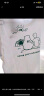 北面（The North Face）短袖T恤男女情侣款小熊宽松休闲透气半袖24春夏上新|8AUV JK3/黑色 L/175（建议拍小一码） 晒单实拍图