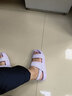 NEW BALANCE NB官方运动凉鞋男鞋女鞋情侣NCLAY系列休闲拖鞋 浅紫色 SUFNCLAP 37.5 (脚长23cm) 实拍图