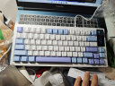狼途（LANGTU）LT75海盐 三模有线/无线/蓝牙三模机械键盘 Gasket结构 RGB灯效 全键热插拔 银玉轴 晒单实拍图