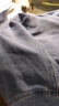 娅丽达（YERAD）牛仔衬衫女2024春季新款爱心刺绣显瘦正肩衬衣复古休闲上衣 蓝色(B0) M 晒单实拍图