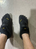 Vibram五指鞋赤足鞋深蹲举重硬拉健身鞋综合运动训练跑步鞋五趾鞋VTRAIN 黑色/黑色 40 实拍图