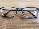 帕斯贝奇近视眼镜男纯钛超轻大脸眼镜架配度数变色散光蔡司旗下镜片眼睛框 大码-黑色 镜架+1.74非球面镜片 实拍图