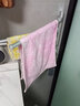 欧吉太空铝旋转毛巾架可活动毛巾杆浴室免打孔洗手间转角厨房晾抹布架 银色旋转三杆 实拍图