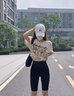 自由系冰丝五分鲨鱼裤女夏季紧身速干安全裤高腰收腹提臀骑行瑜伽芭比裤 实拍图