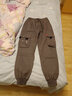 楠子汉 春秋季工装裤男潮牌束脚宽松学生休闲裤子男韩版潮流百搭 灰色K602 XL 实拍图