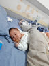 贝因美婴儿安抚奶嘴新生儿0-3-6-12个月宝宝防胀气一体硅胶带收纳2只装 晒单实拍图