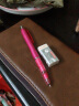 斑马牌（ZEBRA）防断芯自动铅笔MA85学生用考试铅笔0.3/0.5mm绘图绘画活动笔低重心双弹簧 常规粉色0.5/MA85 单支 实拍图