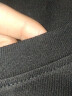 索宾驰（SUOBINCHI）短袖t恤女夏季宽松潮牌印花短袖t恤 黑色 S 实拍图