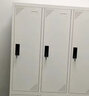 今丰员工柜储物柜钢制铁皮衣柜宿舍换衣柜鞋柜加厚暖白色 六门更衣柜 实拍图