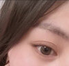 2片装自然美美瞳年抛女彩色隐形眼镜大小直径混血欧美网红同款韩国男士纯欲玫瑰迪迦灰粉棕黑 纯欲黑糖14.2 500 实拍图