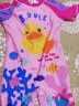 B.Duck小黄鸭连体泳衣女童 短袖短裤一体式女宝宝可爱泳装温泉泳衣 实拍图
