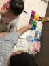 AMOS韩国进口蜡笔Colorix可水洗宝宝旋转笔套装水溶炫彩油画棒塑料盒 36色粗杆旋转蜡笔(CRX5PC36) 实拍图