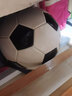 红双喜（DHS）足球大学儿童成人男训练比赛用球舒适真皮脚感高弹耐磨室外室内球 5#黑白版+气针气筒球包 实拍图