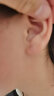 倾欣 S999银养耳棒 简约银耳针隐形耳钉男女闺蜜新打耳洞学生耳棍 13mm耳棒(10根装) 晒单实拍图