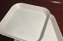 萨夫百德餐桌吐骨盘家用零食咸菜小碟塑料小吃蛋糕碟子餐桌垃圾吐骨碟盘子 多色 4个装 实拍图