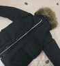 君羽户外羽绒服男中长款800蓬白鹅绒工装风加厚防风保暖鹅绒服C52035 黑色 2XL （推荐176-190斤） 实拍图