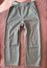 蕉内（Bananain）非常裤505Regular女士阔腿卫裤休闲高腰显瘦舒适裤子新款 【加绒】中麻灰 L 实拍图