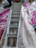 4米人字梯加厚铝合金梯子家用折叠梯合页梯装修工程梯伸缩爬梯楼梯四米登高梯康鹏梯子  4米人字梯-铝材壁厚3.0毫米 晒单实拍图