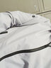 啄木鸟 夹克男外套春秋季男士冬季新款商务中青年连帽冲锋上衣男装 2186浅灰色(常规款) 3XL (156斤-165斤) 实拍图