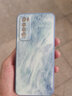 图瑶 华为nova7手机壳7pro液态硅胶7se保护套男女艺术感水彩防摔全包直边软壳 nova7 艺术银灰色 实拍图