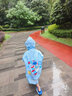 KEYRU儿童雨衣雨披男女童上学专用幼儿园小学生全身防暴雨一体带书包位 实拍图