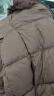 骆驼防泼水鸭绒羽绒服男女加厚户外防寒冬季面包服城市轻户外 法式棕 男女同款【炽云】 M 实拍图