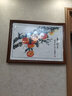 古客新中式电表箱装饰画餐厅挂画液压上翻配电箱画客厅遮挡画弱电箱 事事如意 80*60cm田园柚木色框【可遮盖70*50电箱】 实拍图