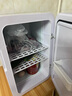 新飞 （Frestec）车载冰箱办公室迷你小冰箱母乳冰箱小型家用宿舍单门式车冷暖箱 皓月白双核制数显款 车家两用 25L 实拍图