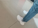 FILA 斐乐官方帆布鞋女鞋LAVA胖胖底厚增高鞋2025春夏板鞋休闲小白鞋 实拍图