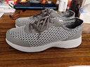 骆驼（CAMEL）男鞋 春夏户外休闲鞋舒适透气网面情侣运动休闲网鞋轻质 A922303150 灰/白男款 43 实拍图