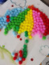 儿童手工diy制作材料包毛毛球艺术画幼儿园玩具创意立体粘贴材料包六一儿童节礼物 毛球经典款 晒单实拍图