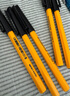 施德楼（STAEDTLER）0.5mm圆珠笔 大容量全铜笔头按动原子笔 学生考试书写办公用学生礼物开学必备黑色5支430F-9 实拍图