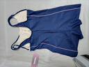 英发连体泳衣女平角保守休闲运动游泳装舒适温泉大码泳衣 蓝色 3XL （173-175厘米/70-75公斤） 实拍图