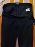 吉普（JEEP）休闲裤男2025年春夏季新款大码男士宽松商务休闲直筒长裤西装裤男 黑色 34/腰围2.7尺 实拍图