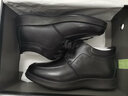 奥康（Aokang）休闲商务加绒保暖棉鞋简约舒适皮鞋03021037黑色38码 实拍图