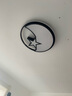 四季沐歌（MICOE） 照明 轻奢卧室灯客厅吸顶灯led后现代北欧大气简约百搭 54W 全光谱护眼-双月白/三色/直径40CM 实拍图