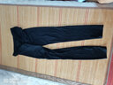 浪莎冰丝打底裤女夏薄款高腰弹力魔术裤加肥九分打底裤外穿小脚裤女士裤子 【顺滑冰丝】黑色 L(适合80-125斤) 实拍图