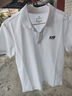 361°运动翻领t恤2025年春夏季新款休闲透气短袖情侣POLO衫开学季 【男款】本白 XS 实拍图