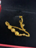 周大福 串珠 黄金手链(工费280) 17.5cm 约5g F217563 实拍图