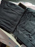 七匹狼保暖内衣男士德绒抗菌秋衣秋裤套装秋冬薄款打底衫线衣线裤棉毛衫 德绒发热套装（夜幕黑） 3XL 腰围2.8-2.9尺160-180斤 实拍图