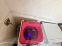 海尔迷你洗衣机底座垫高置物架小型3-4kg儿童5-6公斤脱水机可移动 实拍图